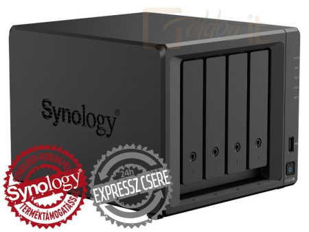 NAS szerver Synology NAS DS925+ (20GB) (4xHDD + 2xM.2 SSD) - DS925+20GB