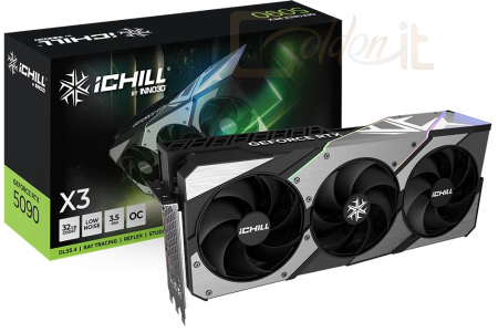 Videókártya Inno3D GeForce RTX5090 32GB GDDR7 iChill X3 - C50903-32D7X-175967H