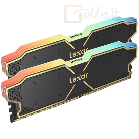 RAM Lexar 32GB DDR5 6000MHz Kit(2x16GB) Thor RGB with Heatsink Black - LD5U16G60C38BG-RGD