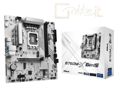 Alaplapok ASRock B760M-X GEN5 - 90-MXBTR0-A0UAYZ