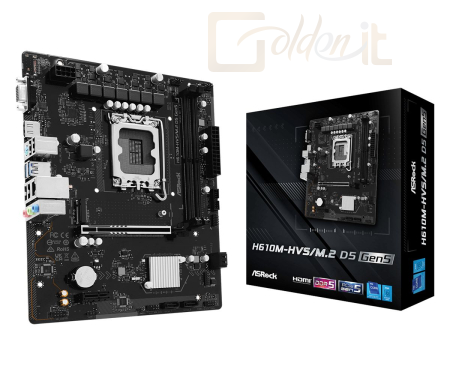 Alaplapok ASRock H610M-HVS/M.2 D5 GEN5 - H610M-HVS/M.2 D5 GEN5
