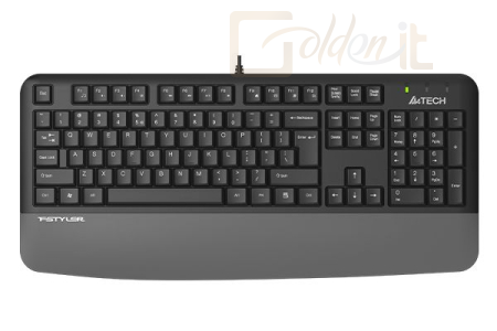 Billentyűzet A4-Tech Fstyler FK20 Keyboard Grey US - FK20-GY