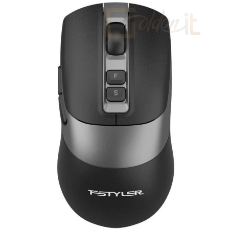 Egér A4-Tech Fstyler FB50C Plus Wireless Mouse Black - FB50CPLUS-BK