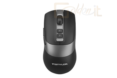 Egér A4-Tech Fstyler FG50S Plus Wireless Mouse Black - FG50SPLUS-BK