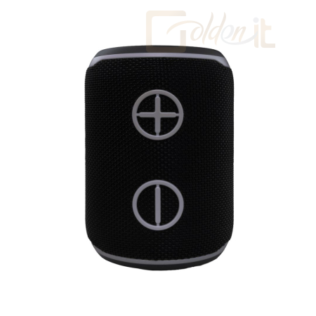 Hangfal White Shark Ghatam Bluetooth Speaker Black/Grey - GBT-3007B/G