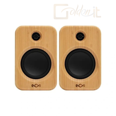Hangfal Marley Get Together Duo 2 Bluetooth Speaker Wood/Black - EM-JA028-SB