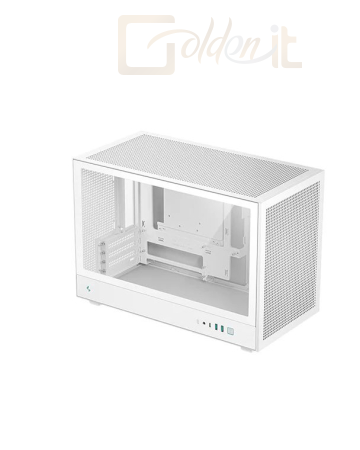 Ház DeepCool CH260 WH Tempered Glass White - R-CH260-WHNGM0-G-1