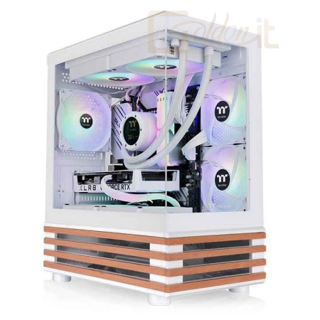 Ház Thermaltake View 170 WS ARGB Tempered Glass Snow White - CA-1Z4-00M6WN-WS