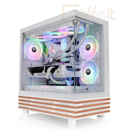 Ház Thermaltake View 270 Plus WS ARGB Tempered Glass Snow - CA-1Y7-00M6WN-WS