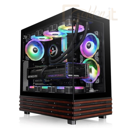 Ház Thermaltake View 270 Plus WS ARGB Tempered Glass Black - CA-1Y7-00M1WN-WS