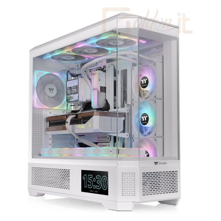 Ház Thermaltake View 600 TG ARGB Tempered Glass Snow - CA-11H-00F6WN-00