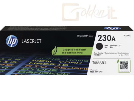 Nyomtató - Tintapatron HP W2300A (230A) Black toner - W2300A