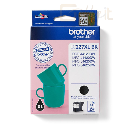 Nyomtató - Tintapatron Brother LC227XLBKBP Black tintapatron - LC227XLBKBP