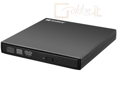 Optikai meghajtók Sandberg 133-66 USB DVD-Writer Black - 133-66