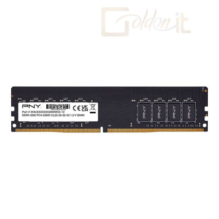 RAM PNY 16GB DDR4 3200MHz Black - MD16GSD43200-SB