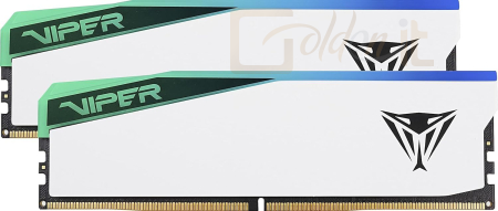 RAM Patriot 32GB DDR5 3000MHz Kit(2x16GB) Viper Elite 5 RGB White - PVER532G60C30KW