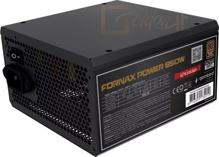 Táp Gembird 850W 80+ Bronze CCC-PSUBRONZE-850W - CCC-PSUBRONZE-850W