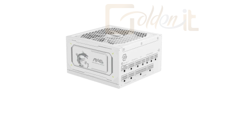 Táp Msi 1000W 80+ Gold MAG A1000GL PCIE5 White - 306-7ZP9B51-CE0