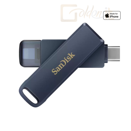 USB Ram Drive Sandisk 128GB Phone Drive for iPhone USB3.2 Type-C Metallic Sky - SDIXD0N-128G-GN6NE