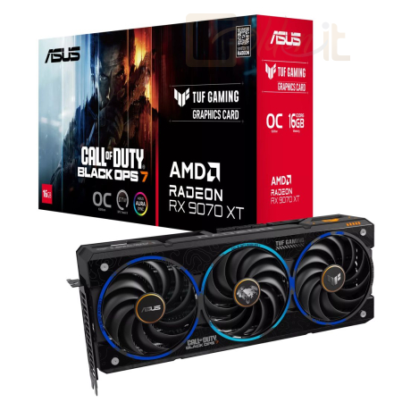 Videókártya Asus TUF-RX9070XT-O16G-COD-BO7 - TUF-RX9070XT-O16G-COD-BO7
