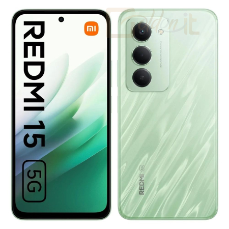 Mobil készülékek Xiaomi Redmi 15 5G 128GB DualSIM Ripple Green - MZB0L9SEU