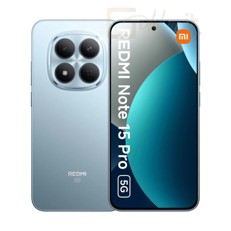Mobil készülékek Xiaomi Redmi Note 15 Pro 5G 256GB DualSIM Glacier Blue - MZB0M05EU