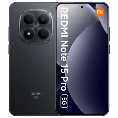 Mobil készülékek Xiaomi Redmi Note 15 Pro 5G 256GB DualSIM Midnight Black - MZB0M27EU