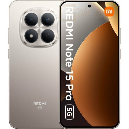 Mobil készülékek Xiaomi Redmi Note 15 Pro 5G 256GB DualSIM Titanium - MZB0LZLEU