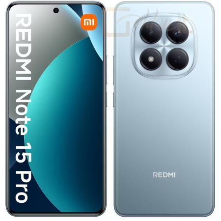 Mobil készülékek Xiaomi Redmi Note 15 Pro 256GB DualSIM Glacier Blue - MZB0MGXEU