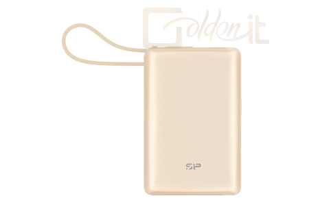 Powerbank vésztöltők Silicon Power CP10 10000mAh PowerBank Gold - SP10KMAPBKCP101C