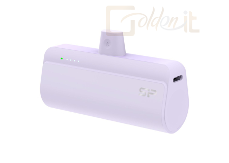 Powerbank vésztöltők Silicon Power QD50 5000mAh PowerBank Purple - SP5K0MAPBKQD500U