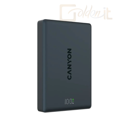 Powerbank vésztöltők Canyon CNS-CPB511B 10000mAh PowerBank Interstellar Black - CNS-CPB511B