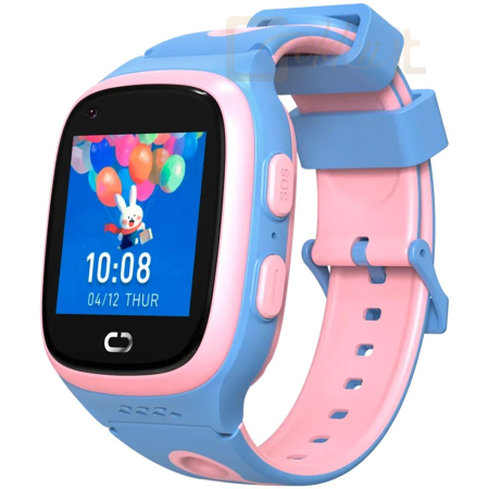 Okosóra Canyon KW49 Kids Smartwatch Zefir Light Blue/Pink - CNE-KW49PB