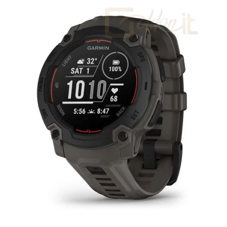 Okosóra Garmin Instinct E 45mm Black with Dark Grey Silicon Band - 010-02933-00