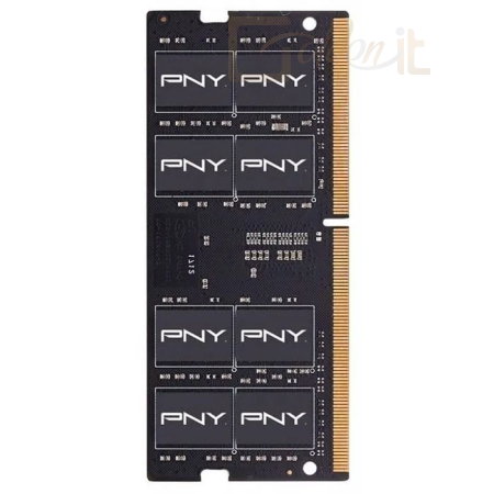 RAM - Notebook PNY 8GB DDR4 2666MHz SODIMM Black - MN8GSD42666-SB