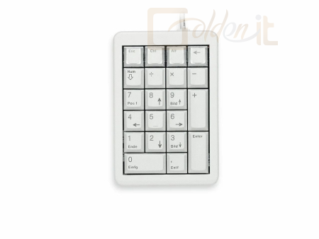 Billentyűzet Cherry G84-4700 Keypad Light Grey - G84-4700LUCUS-0