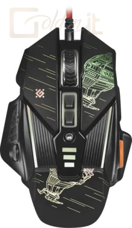 Egér Defender sTarx GM-390L Gaming Mouse Black - DEF523905