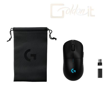 Egér Logitech Pro 2 Lightspeed Wireless Mouse Bundle Black - 991-000559