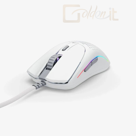 Egér Glorious Glorious Gaming Model O 2 RGB USB optikai egér fehér GLO-MS-OV2-MW - GLO-MS-OV2-MW