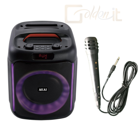 Hangfal Akai 1.0 Portable Bluetooth Speaker 20W Black - ABTS-V20