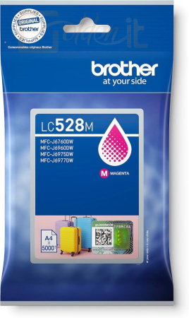 Nyomtató - Tintapatron Brother LC-528 Magenta tintapatron - LC528M