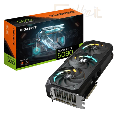 Videókártya Gigabyte RTX5080 GAMING 16G - GV-N5080GAMING-16GD