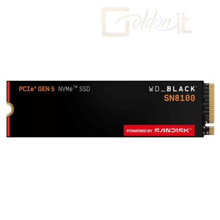 Winchester SSD Western Digital 8TB M.2 2280 NVMe SN8100 Black - WDS800T1X0M-00CMT0