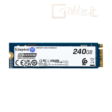 Winchester SSD Kingston 240GB M.2 2280 NVMe DC2000B without Heatsink - SEDC2000BYM8/240G