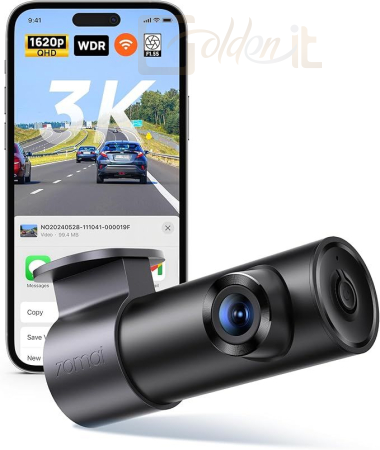 Videokamera Xiaomi 70mai Dash Cam M310 Plus 3K Grey - XM70MAIDCM310PLUS3K