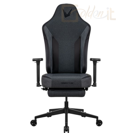 Gamer szék Formula Ryvo Plus Pawtex Gaming Chair Black - RYVO PLUS PAWTEX BLACK