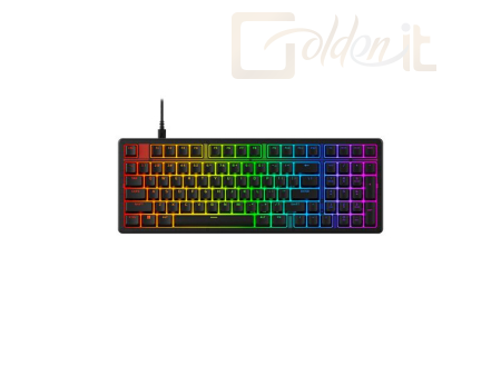 Billentyűzet HP HyperX Origins 2 1800 Mechanical Keyboard Black UK - B4QS4AA#ABU