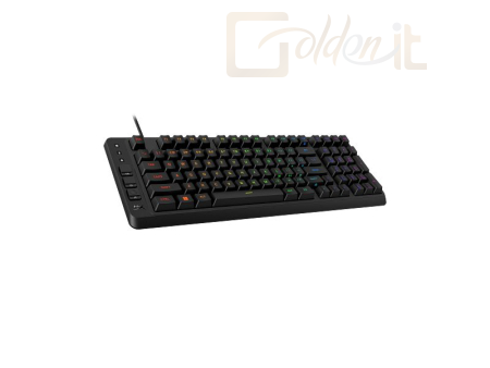 Billentyűzet HP HyperX Eve 1800 Mechanikus Keyboard Black UK - B7JE0AA#ABU