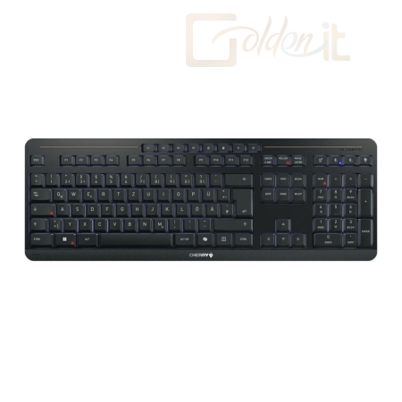 Billentyűzet Cherry Stream Wireless Bluetooth Keyboard Ultimate Black US - JK-8570US-2