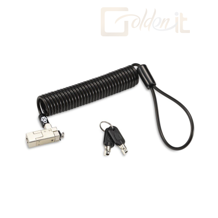 Notebook kiegészitők Kensington Slim NanoSaver 2.0 Portable Keyed Laptop Lock - K65025WW